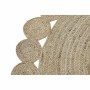 Tappeto DKD Home Decor Marrone Naturale 150 x 150 x 1 cm di DKD Home Decor, Tappeti - Rif: S3038264, Prezzo: 59,79 €, Sconto: %