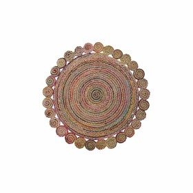 Tapete DKD Home Decor Multicolor Árabe (150 x 150 x 1 cm) de DKD Home Decor, Tapetes infantis - Ref: S3038276, Preço: 43,79 €...