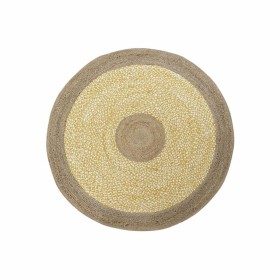 Tapis DKD Home Decor Marron Blanc Jaune (200 x 200 x 1 cm) de DKD Home Decor, Tapis - Réf : S3038283, Prix : 75,52 €, Remise : %