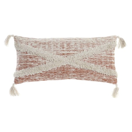 Cojín DKD Home Decor 60 x 10 x 30 cm Beige Naranja Flecos de DKD Home Decor, Cojines - Ref: S3038285, Precio: 21,33 €, Descue...