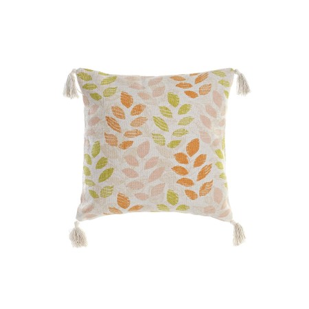 Coussin DKD Home Decor Beige 45 x 10 x 45 cm Multicouleur Fleurs Boho de DKD Home Decor, Coussins - Réf : S3038289, Prix : 23...