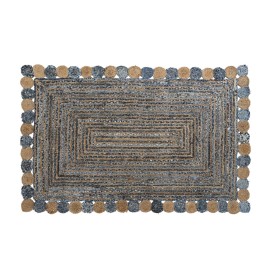 Tappeto DKD Home Decor 2100 gsm Cotone Iuta (120 x 180 x 1 cm) di DKD Home Decor, Tappeti - Rif: S3038319, Prezzo: 67,25 €, S...