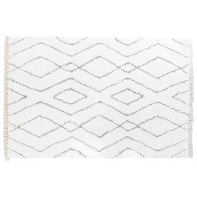 Alfombra DKD Home Decor Blanco Gris 200 x 290 x 1,5 cm de DKD Home Decor, Alfombras infantiles - Ref: S3038342, Precio: 253,8...