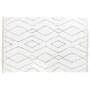 Tapis DKD Home Decor Blanc Gris 200 x 290 x 1,5 cm de DKD Home Decor, Tapis - Réf : S3038342, Prix : 253,80 €, Remise : %