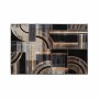 Alfombra DKD Home Decor Negro Dorado Moderno Geométrico (120 x 180 x 0,4 cm) de DKD Home Decor, Alfombras infantiles - Ref: S...