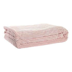 Coperta DKD Home Decor 150 x 200 x 2 cm Rosa Scandinavo di DKD Home Decor, Coperte e copriletti - Rif: S3038397, Prezzo: 35,9...