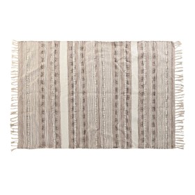 Tapete DKD Home Decor Franjas Boho Poliéster Algodão (120 x 180 cm) de DKD Home Decor, Tapetes infantis - Ref: S3038464, Preç...