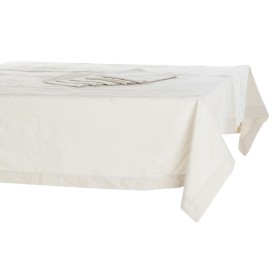 Nappe et serviettes de table DKD Home Decor Beige (150 x 150 x 150 cm) de DKD Home Decor, Nappes - Réf : S3038478, Prix : 44,...