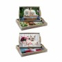 Jeux de plateaux DKD Home Decor Multicouleur 40 x 30 x 6 cm Bois MDF (2 Unités) | Tienda24 - Global Online Shop Tienda24.eu