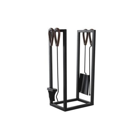 Log Stand DKD Home Decor Steel Aluminium (20 x 38 x 60 cm) by DKD Home Decor, Firewood Racks - Ref: S3038835, Price: 52,39 €,...