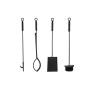 Utensílios para a Lareira DKD Home Decor Aço (19 x 19 x 70 cm) de DKD Home Decor, Acessórios de lareira - Ref: S3038836, Preç...