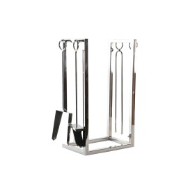 Soporte para Leña DKD Home Decor Acero Inoxidable (30 x 20 x 60 cm) de DKD Home Decor, Leñeras - Ref: S3038838, Precio: 98,52...