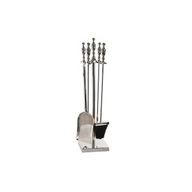 Utensilios para Chimenea DKD Home Decor Acero Aluminio (15 x 15 x 62 cm) de DKD Home Decor, Accesorios de chimenea - Ref: S30...