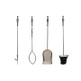 Utensílios para a Lareira DKD Home Decor Aço Alumínio (15 x 15 x 62 cm) de DKD Home Decor, Acessórios de lareira - Ref: S3038...