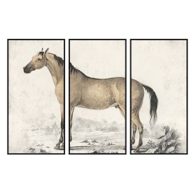 Cadre DKD Home Decor Cheval (180 x 4 x 120 cm) de DKD Home Decor, Impressions sur toile - Réf : S3038870, Prix : 178,92 €, Re...