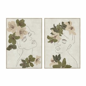 Cadre DKD Home Decor Femme 100 x 4 x 140 cm Urbaine (2 Unités) de DKD Home Decor, Impressions sur toile - Réf : S3038878, Pri...