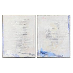 Pintura DKD Home Decor Abstrato 60 x 3 x 90 cm Moderno Lacado (2 Unidades) | Tienda24 - Global Online Shop Tienda24.eu