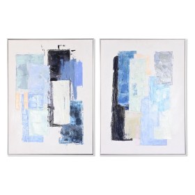 Pintura DKD Home Decor Abstrato Urbana 60 x 3 x 80 cm 60 x 3,5 x 80 cm (2 Unidades) de DKD Home Decor, Impressões sobre tela ...