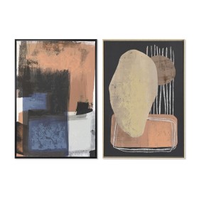 Cuadro DKD Home Decor Abstracto Urbano 83 x 4,5 x 123 cm 84 x 4,5 x 123 cm (2 Unidades) de DKD Home Decor, Impresiones sobre ...