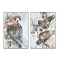 Cadre DKD Home Decor Perroquet Tropical 83 x 4,5 x 122,5 cm 83 x 4,5 x 123 cm (2 Unités) de DKD Home Decor, Impressions sur t...