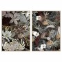 Quadro DKD Home Decor Tropicale Foglia della pianta 83 x 4,5 x 122,5 cm 83 x 4,5 x 123 cm (2 Unità) di DKD Home Decor, Stampe...