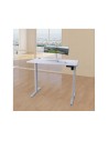 Scrivania Urban Factory EED25UF Bianco Acciaio inossidabile 118 x 60 cm da Urban Factory, Scrivanie e tavoli per computer - R...