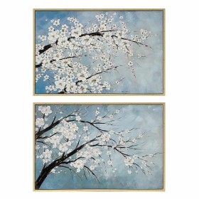 Canvas DKD Home Decor Tree 120 x 4 x 80 cm Oriental (2 Units) by DKD Home Decor, Prints on Canvas - Ref: S3039123, Price: 156...