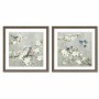 Tela DKD Home Decor 63 x 3 x 63 cm 60 x 3 x 60 cm Pássaros Shabby Chic (2 Unidades) | Tienda24 - Global Online Shop Tienda24.eu