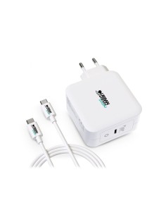 Cargador de Pared + Cable USB C Urban Factory GSC10UF Blanco de Urban Factory, Cargadores - Ref: S55170174, Precio: 90,77 €, ...