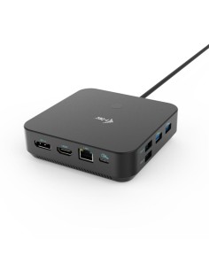 Dockstation i-Tec USB4DUAL4KDOCKPD Preto 4K | Tienda24 Tienda24.eu