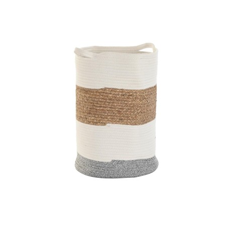 Cesta Decorativa DKD Home Decor Blanco Fibra natural 36 x 36 x 52 cm de DKD Home Decor, Cajas - Ref: S3039183, Precio: 31,41 ...