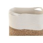 Cesta Decorativa DKD Home Decor Branco Fibra natural 36 x 36 x 52 cm de DKD Home Decor, Caixas - Ref: S3039183, Preço: 31,41 ...