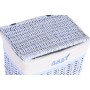 Set of Baskets DKD Home Decor Blue Celeste wicker Children's 44 x 34 x 56 cm (5 Pieces) by DKD Home Decor, Boxes - Ref: S3039...