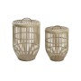 Conjunto de Cestas DKD Home Decor Bambu (40 x 40 x 61 cm) de DKD Home Decor, Caixas - Ref: S3039249, Preço: 104,65 €, Descont...