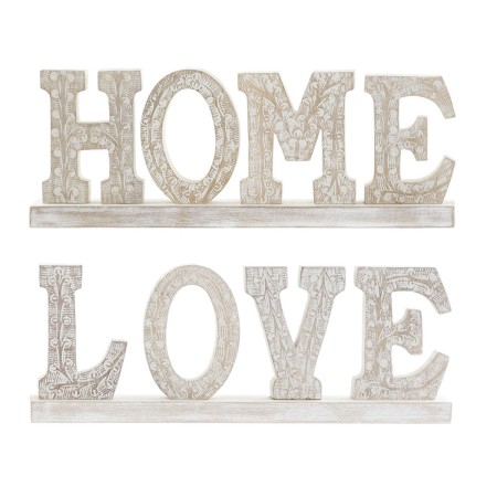 Figura Decorativa DKD Home Decor Blanco Decapé 40,5 x 5 x 15 cm (2 Unidades) de DKD Home Decor, Adornos - Ref: S3039268, Prec...