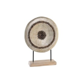 Statua Decorativa DKD Home Decor Beige Ferro Cerchi (39 x 12 x 55 cm) di DKD Home Decor, Soprammobili - Rif: S3039321, Prezzo...