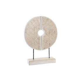 Figura Decorativa DKD Home Decor Branco Ferro Círculos (41 x 12 x 55 cm) de DKD Home Decor, Adornos - Ref: S3039322, Preço: 4...