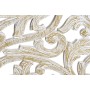 Wanddekoration DKD Home Decor Gold Weiß Eisen Romantisch Holz MDF (40 x 2 x 120 cm) von DKD Home Decor, Ornamente - Ref: S303...