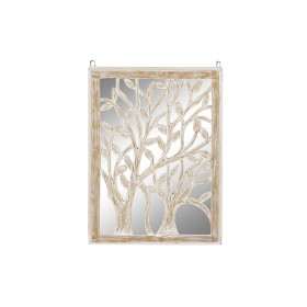 Decoración de Pared DKD Home Decor Espejo Árbol Blanco Madera MDF (45 x 2,5 x 65 cm) de DKD Home Decor, Adornos - Ref: S30393...