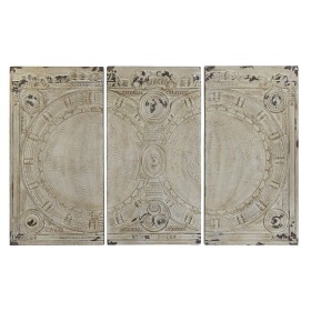 Décoration murale DKD Home Decor Beige Néoclassique 178 x 4 x 112 cm (3 Pièces) de DKD Home Decor, Objets de décoration - Réf...