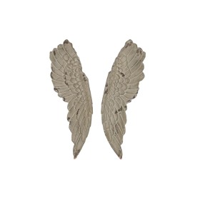 Wall Decoration DKD Home Decor Grey Resin Wings (62 x 8 x 106 cm) by DKD Home Decor, Ornaments - Ref: S3039356, Price: 165,37...