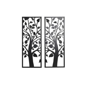 Wanddekoration DKD Home Decor (2 Stücke) Baum Metall Shabby Chic (35 x 1,3 x 91 cm) von DKD Home Decor, Ornamente - Ref: S303...