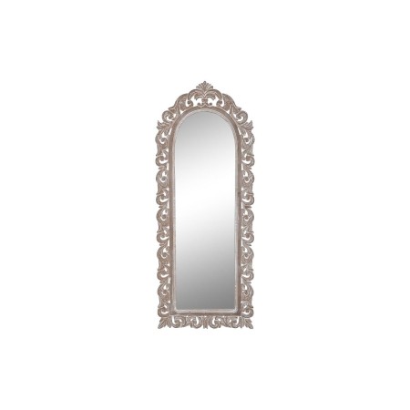 Wall mirror DKD Home Decor Crystal Natural MDF Wood (60 x 2,5 x 152 cm) | Tienda24 - Global Online Shop Tienda24.eu