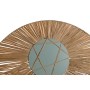 Specchio da parete DKD Home Decor 61 x 6 x 80 cm Ferro Fibra naturale Bali di DKD Home Decor, Specchi da parete - Rif: S30394...