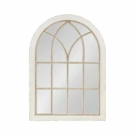 Miroir mural DKD Home Decor Bois Blanc (79 x 4 x 110 cm) de DKD Home Decor, Miroirs muraux - Réf : S3039460, Prix : 120,07 €,...