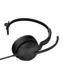 Headphone with Microphone Jabra Evolve2 Black | Tienda24 Tienda24.eu