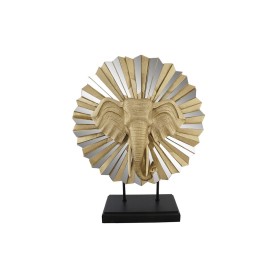 Figura Decorativa DKD Home Decor 47 x 18 x 56,5 cm Elefante Dorado de DKD Home Decor, Adornos - Ref: S3039511, Precio: 100,05...