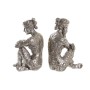 Figurine Décorative DKD Home Decor 17 x 15 x 26 cm Femme Argenté (3 Unités) | Tienda24 - Global Online Shop Tienda24.eu