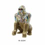 Figura Decorativa DKD Home Decor 28,5 x 26,5 x 41 cm Dorado Multicolor Gorila de DKD Home Decor, Adornos - Ref: S3039530, Pre...