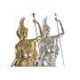 Figura Decorativa DKD Home Decor 16,5 x 10,5 x 50 cm Plateado Dorado Neoclásico (2 Unidades) de DKD Home Decor, Adornos - Ref...